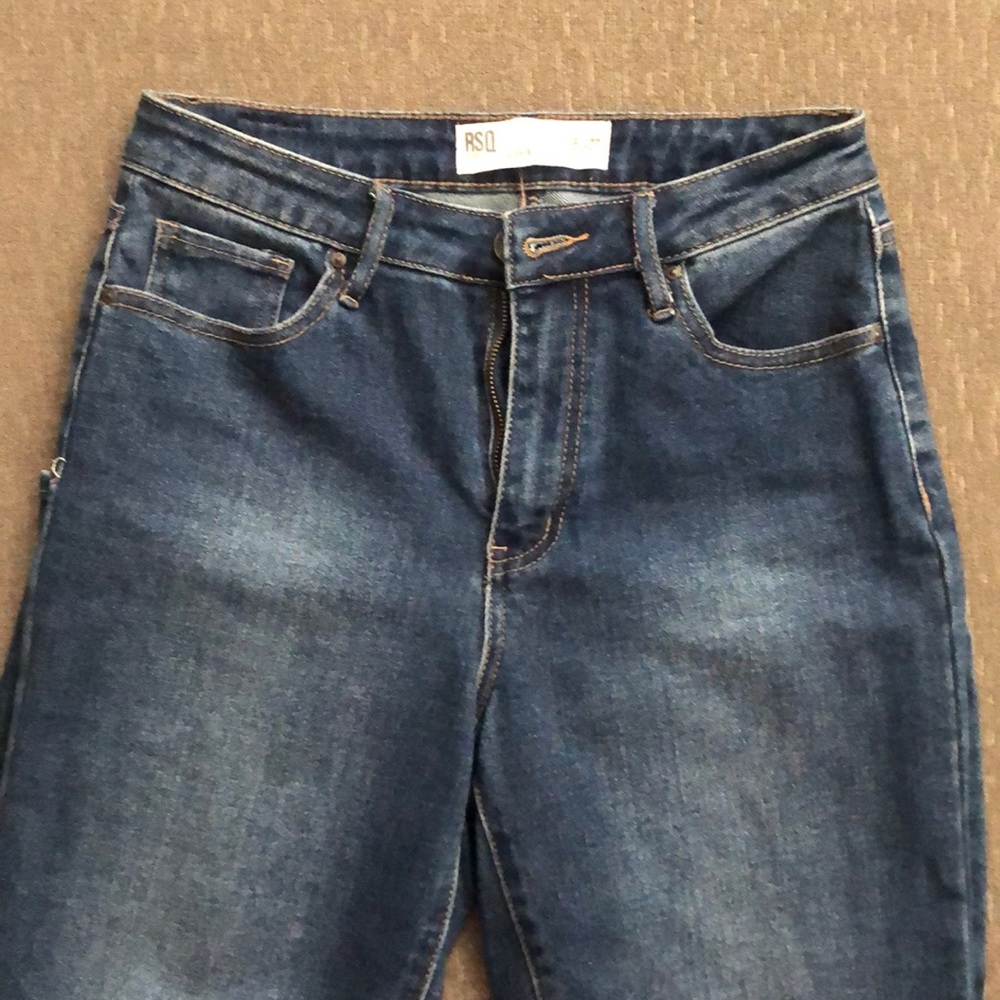 RSQ High Rise Straight Leg Jean